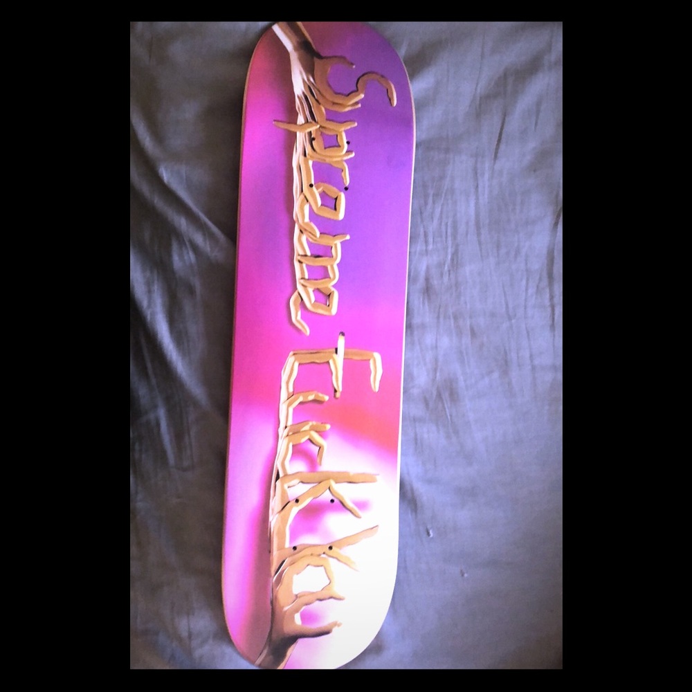 Supreme fuck you board